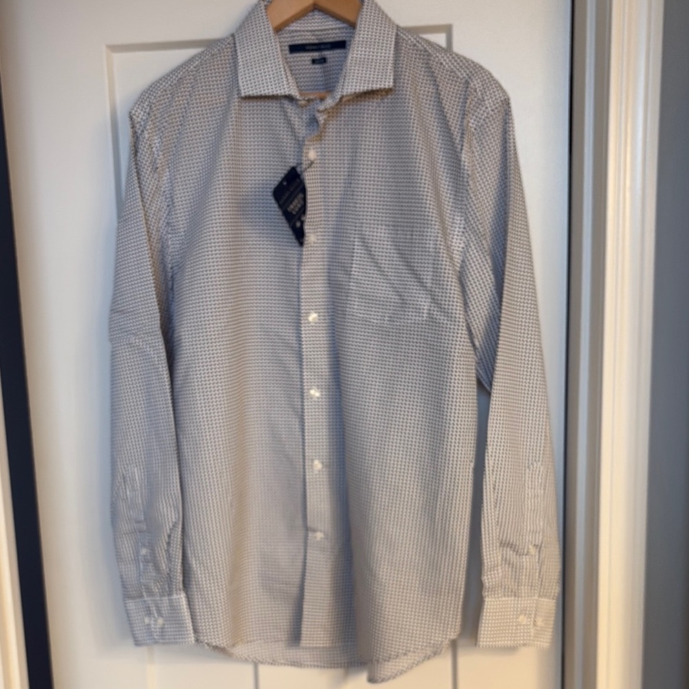 Men's Perry Ellis Checkered Shirt